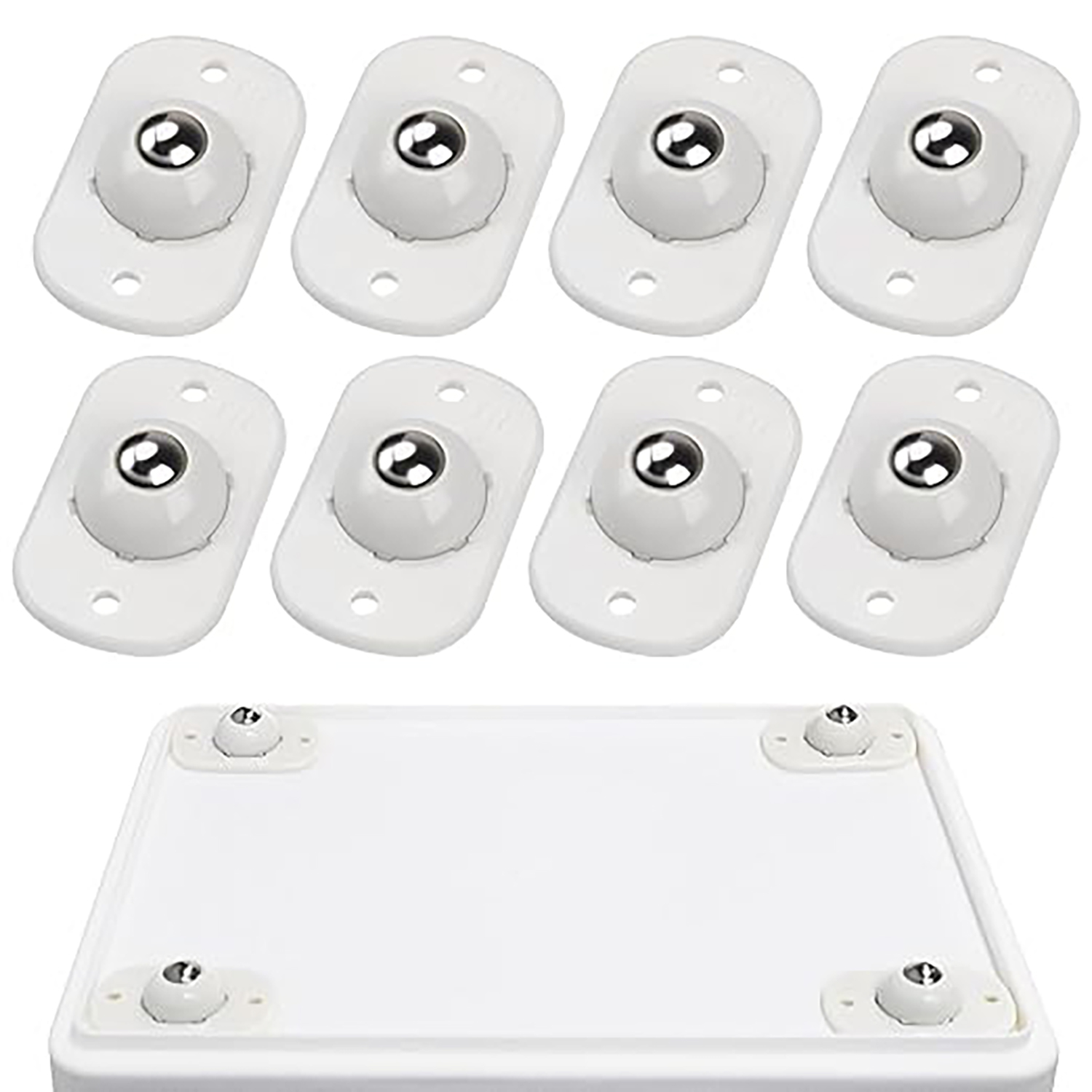 Small Appliances - 8 Pieces/16 Pieces Self-Adhesive Caster Wheels,