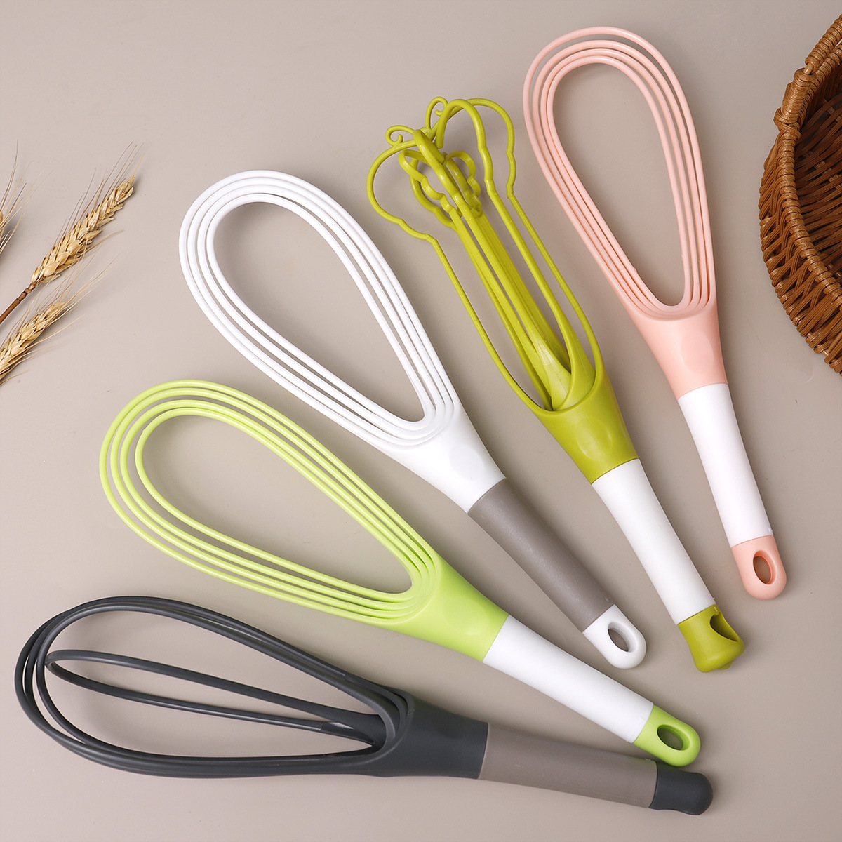 1pcs Egg Beater Rotated Egg Mi - Immersion Hand Blender Set ulasan dan harga