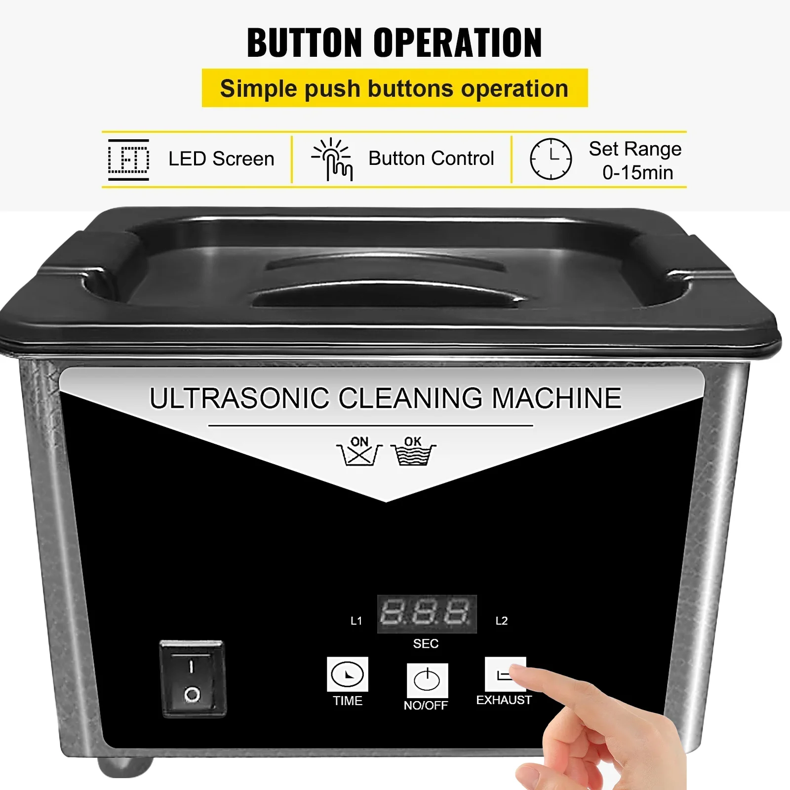 SIHAO Ultrasonic Cleaner Stain - Home Appliances ulasan dan harga
