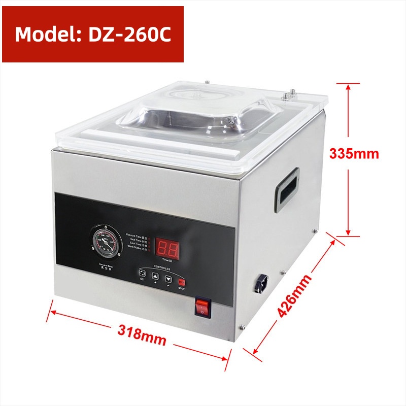 Table Top Chamber Vacuum Seale - Food Vacuum Sealer Machine ulasan dan harga