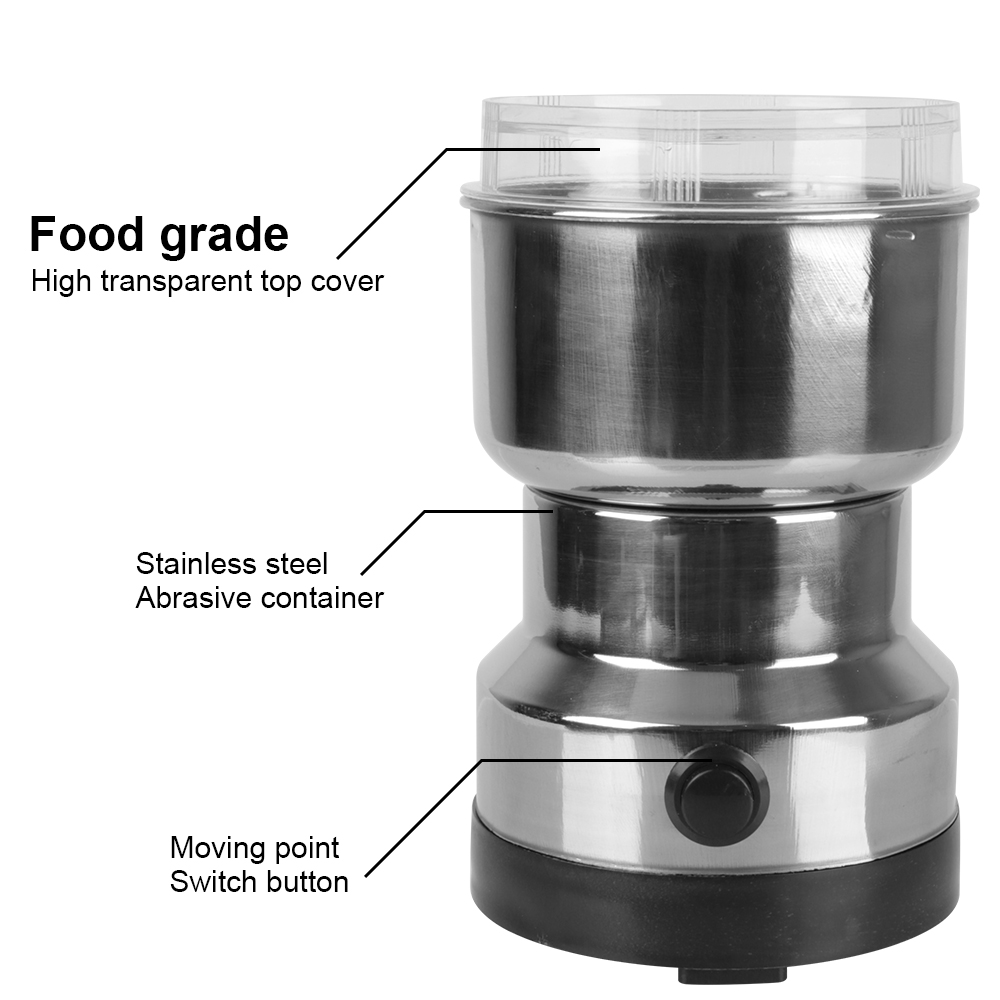 Grains Grinder Machine Nuts Be - Coffee Bean Grinder Electric ulasan dan harga