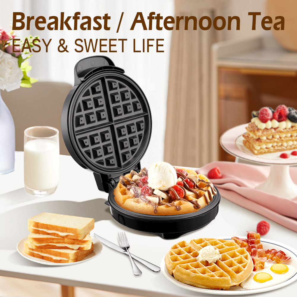 Breakfast Waffle Molds Egg Cak - Mini Waffle Maker Machine ulasan dan harga