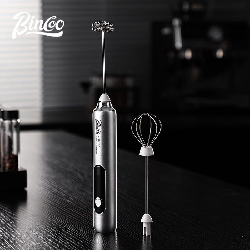 Bincoo Digital Handheld Milk F - Electric Milk Frother Handheld ulasan dan harga