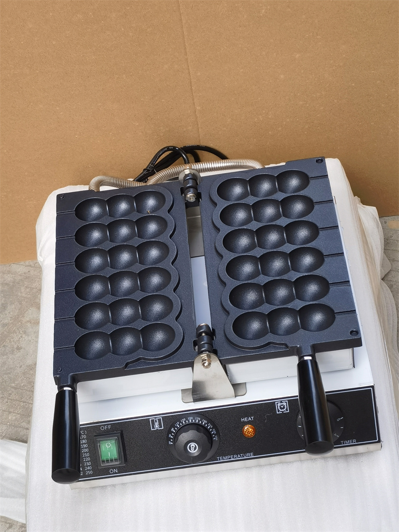 Electric Non Stick Skewer Waff - Mini Waffle Maker Machine ulasan dan harga