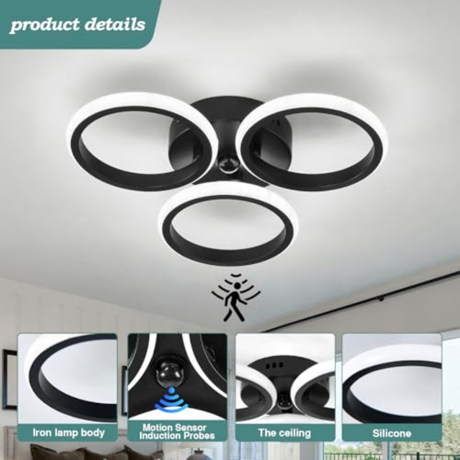 Led Light Indoor 24w Semi Flus - Laundry ulasan dan harga